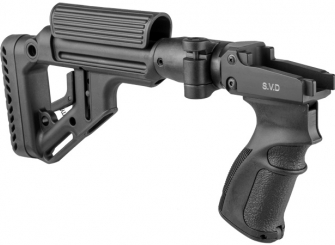 SIDE FOLDING BUTTSTOCK WITH CHEEK REST FOR SVD