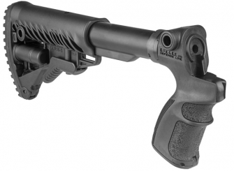 MOSSBERG 500 SOLID PIECE PISTOL GRIP AND FULL BUTTSTOCK