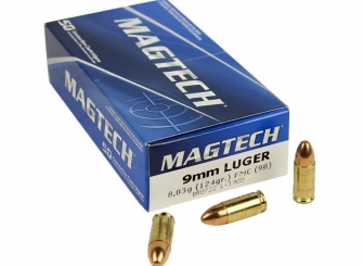 Magtech 9mm LUGER FMJ 8,03g / 124gr